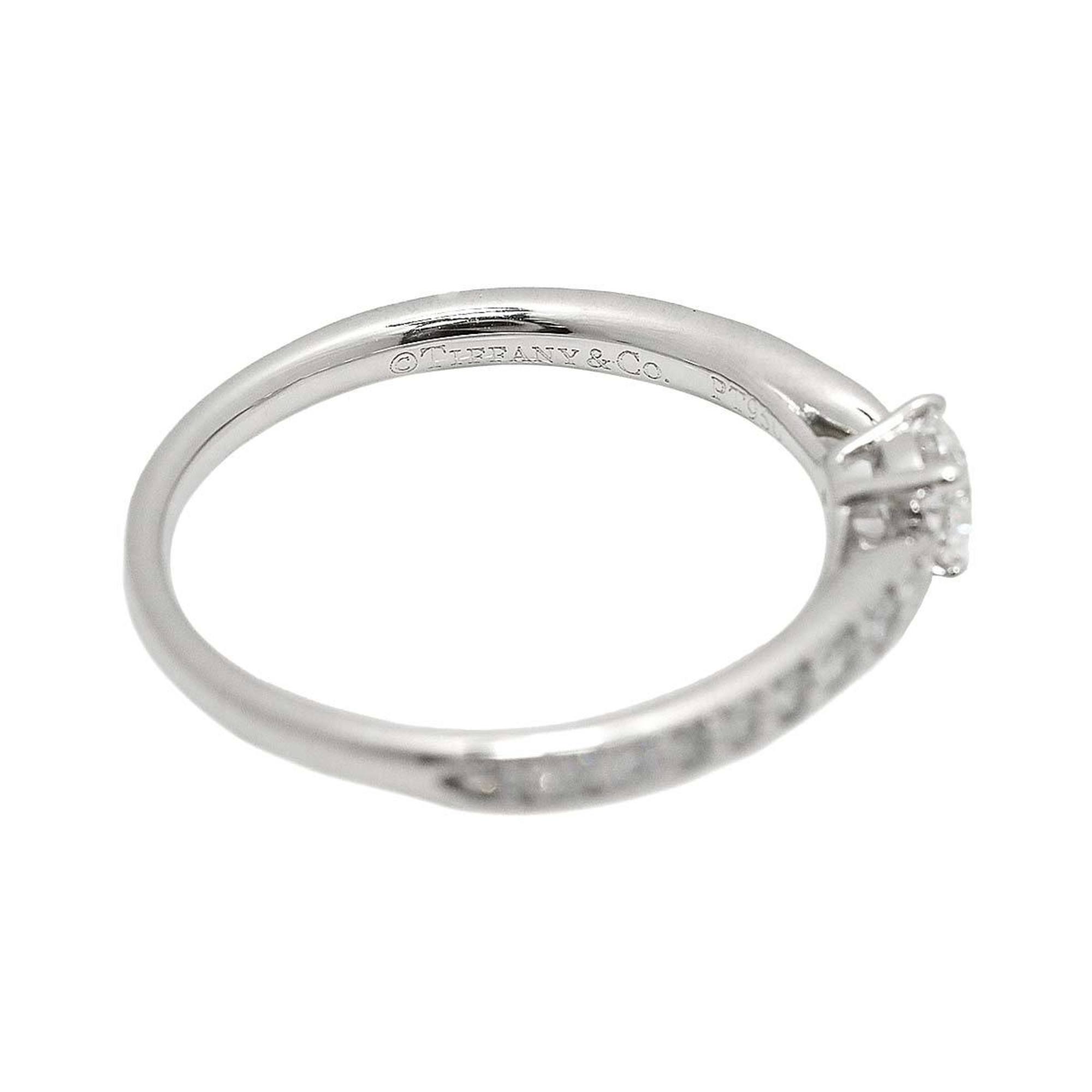 Tiffany & Co. Harmony Diamond Ring, 0.21ct H/VS2/3EX, size 9, Pt, platinum