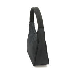 PRADA Hand Bag Nylon Black MV515 Silver Hardware Mini