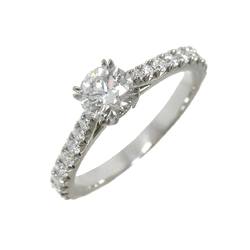 Harry Winston Brilliant Love Diamond 0.52ct E/VVS1/3EX Size 11 Ring Pt