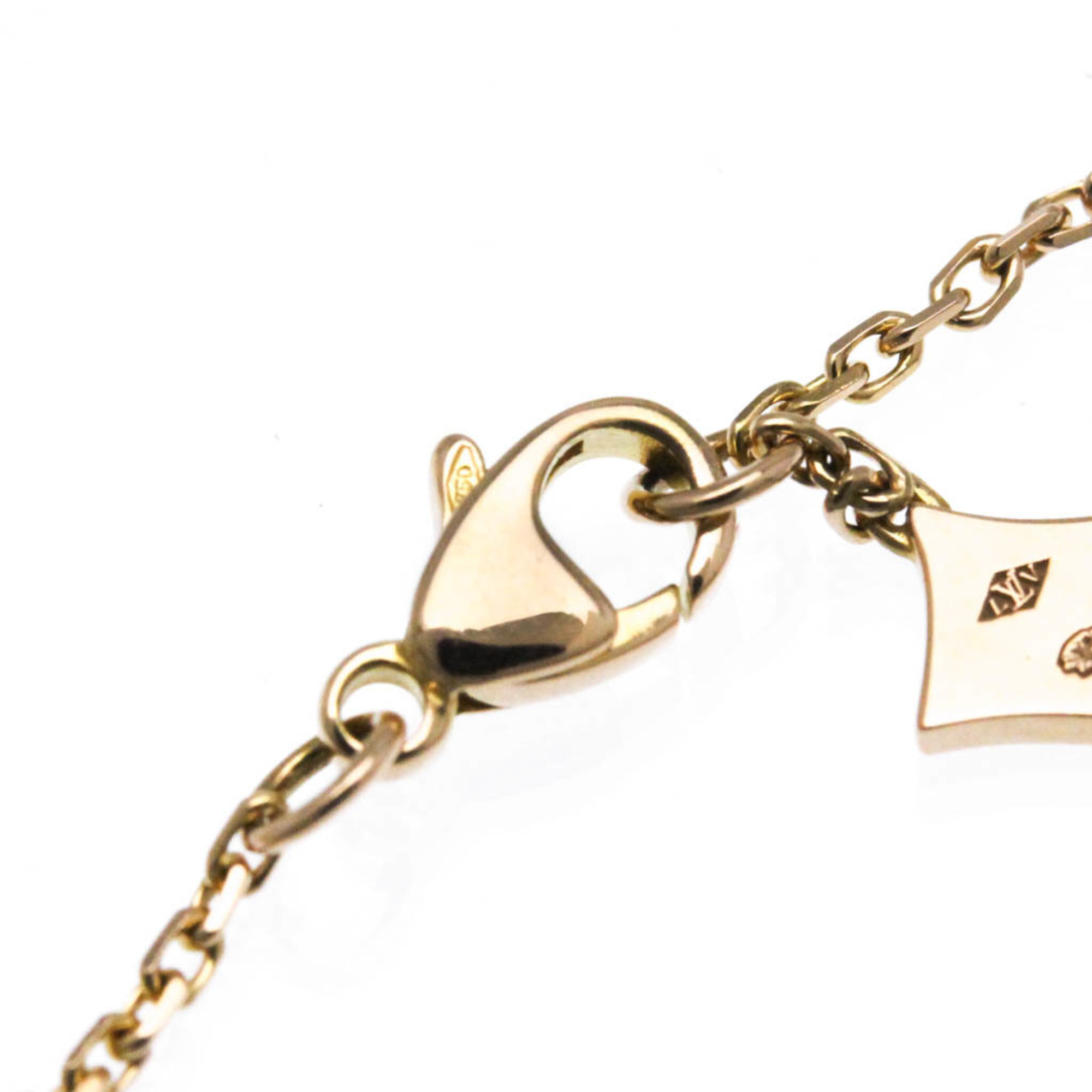 Louis Vuitton Pendant Star Blossom Pink Gold X Diamond Q93710 Pink Gold (18K) Diamond Men,Women Fashion Pendant Necklace (Pink Gold)