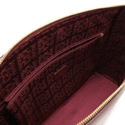 Cartier Must Line Tote Bag Shoulder Leather Bordeaux