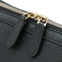 GUCCI Interlocking G Tote Bag Handbag Shoulder Black 449660