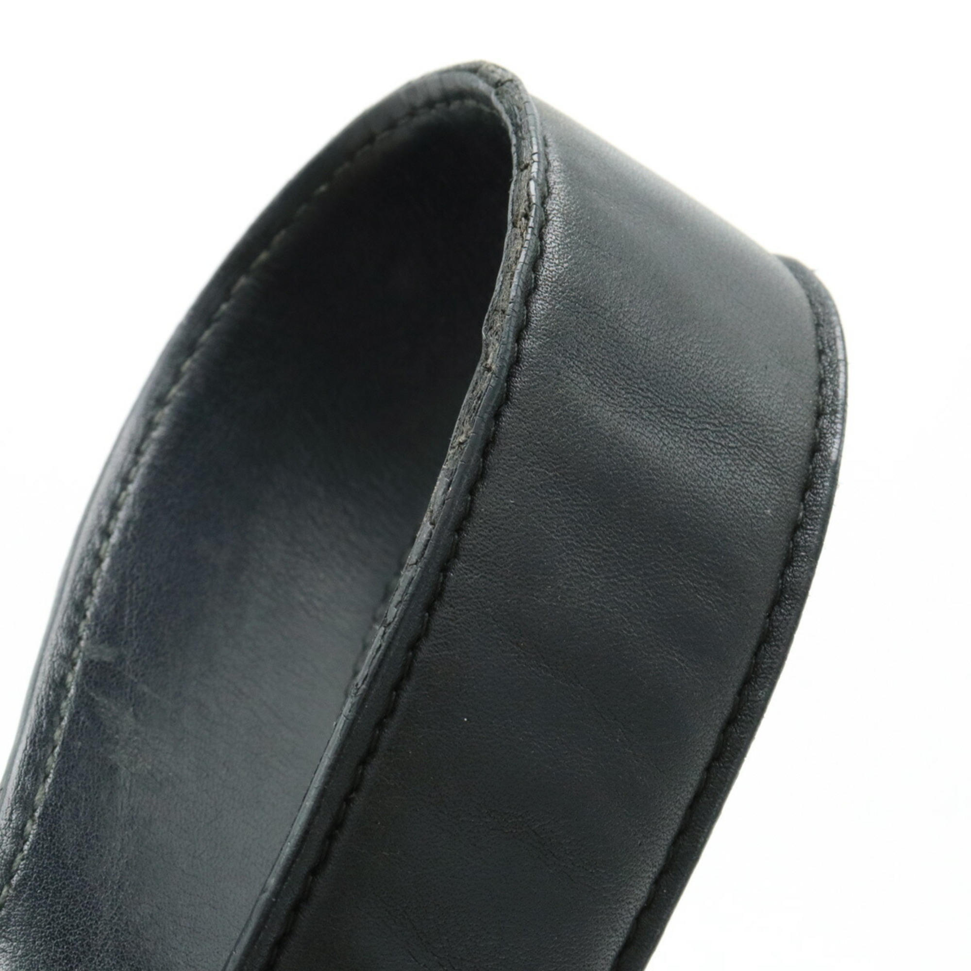 BVLGARI COLLEZIONE Shoulder Bag Leather Black