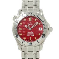 OMEGA Seamaster Professional Chronometer 2552 61 Marui Limited Boys Watch Date Red Dial Automatic Winding