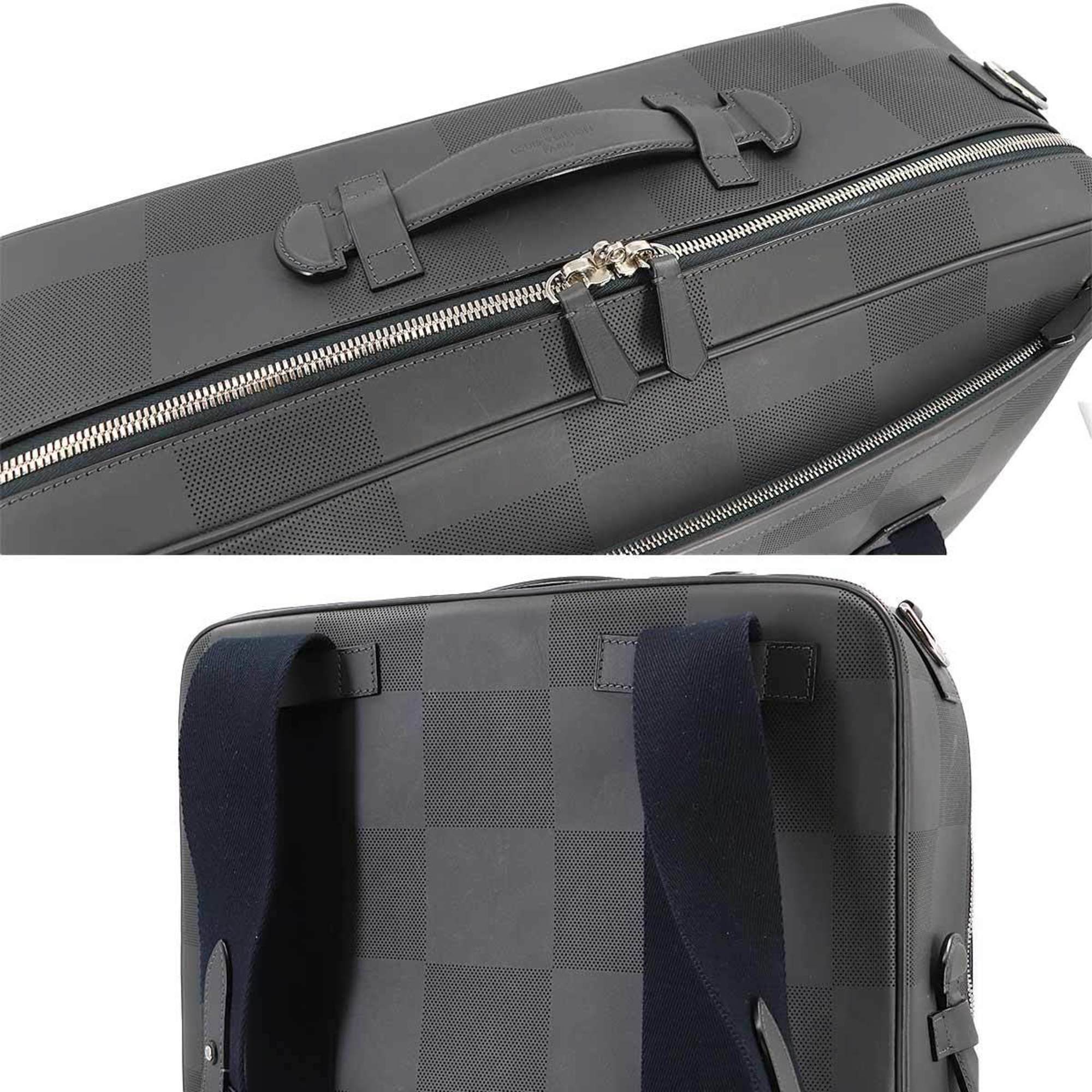 Louis Vuitton Nomad Grand Damier Sirius A 3way Shoulder Backpack Bag Leather Grey M85131