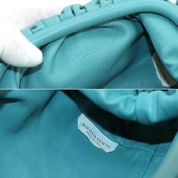 BOTTEGA VENETA Pouch Shoulder Bag Leather Linoleum 585852 Mini