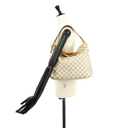 Louis Vuitton Damier Azur Delightful PM Shoulder Bag Rose Ballerine N41606