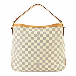 Louis Vuitton Damier Azur Delightful PM Shoulder Bag Rose Ballerine N41606