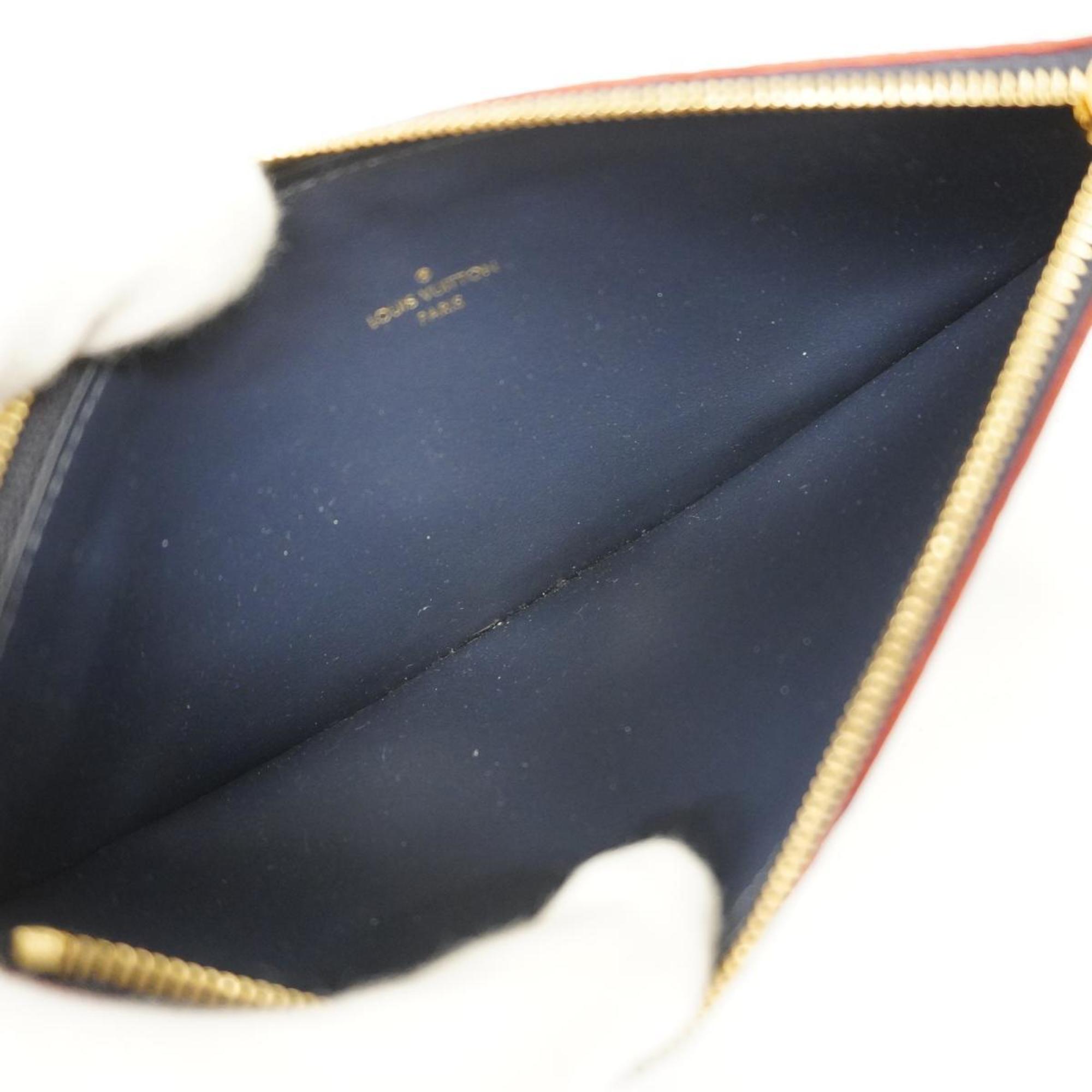 Louis Vuitton Shoulder Wallet Monogram Empreinte Pochette Felicie M64099 Marine Rouge Ladies