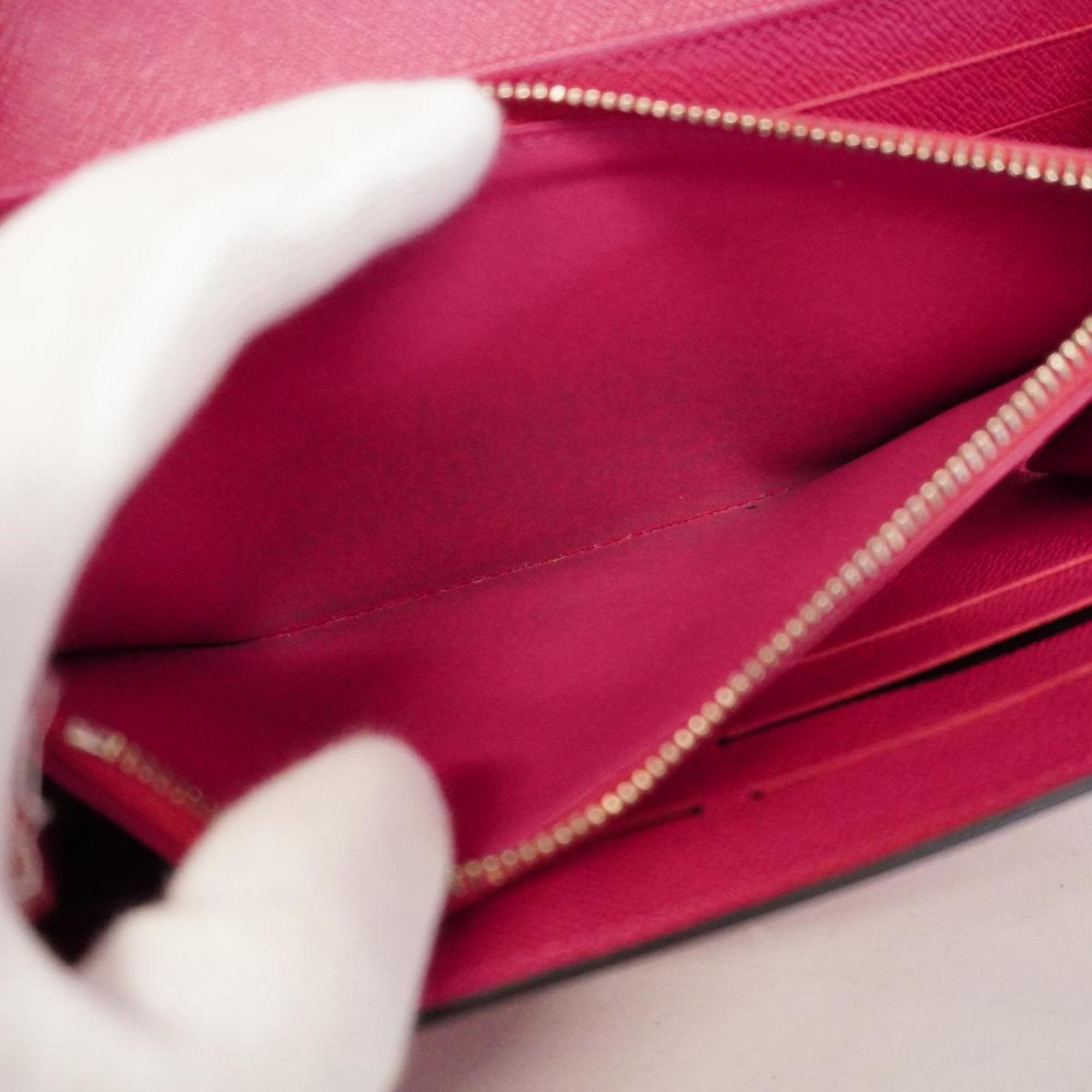 Louis Vuitton Long Wallet Epi Portefeuille Twist M62362 Hot Pink Ladies