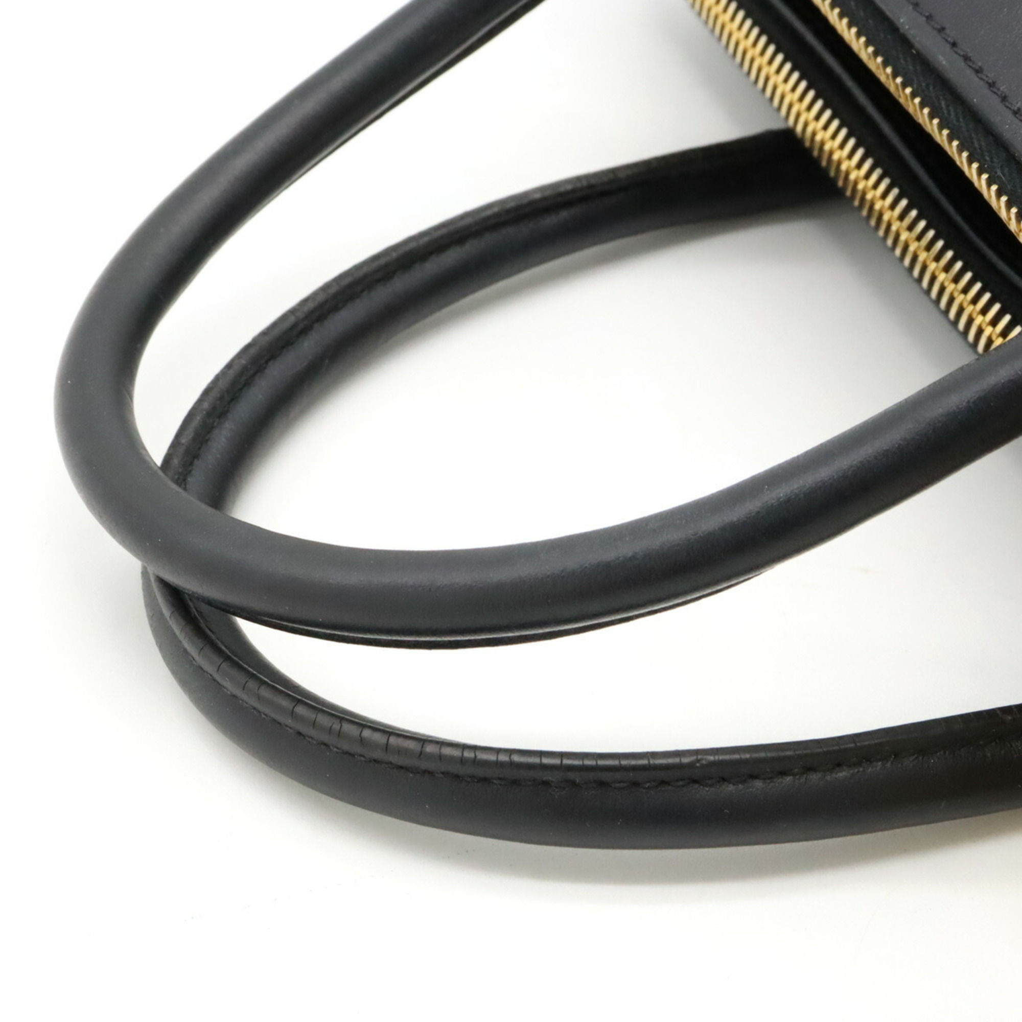 PRADA Prada Paradigm Handbag Shoulder Bag Leather Beads NERO Black Purchased at a domestic boutique 1BA116