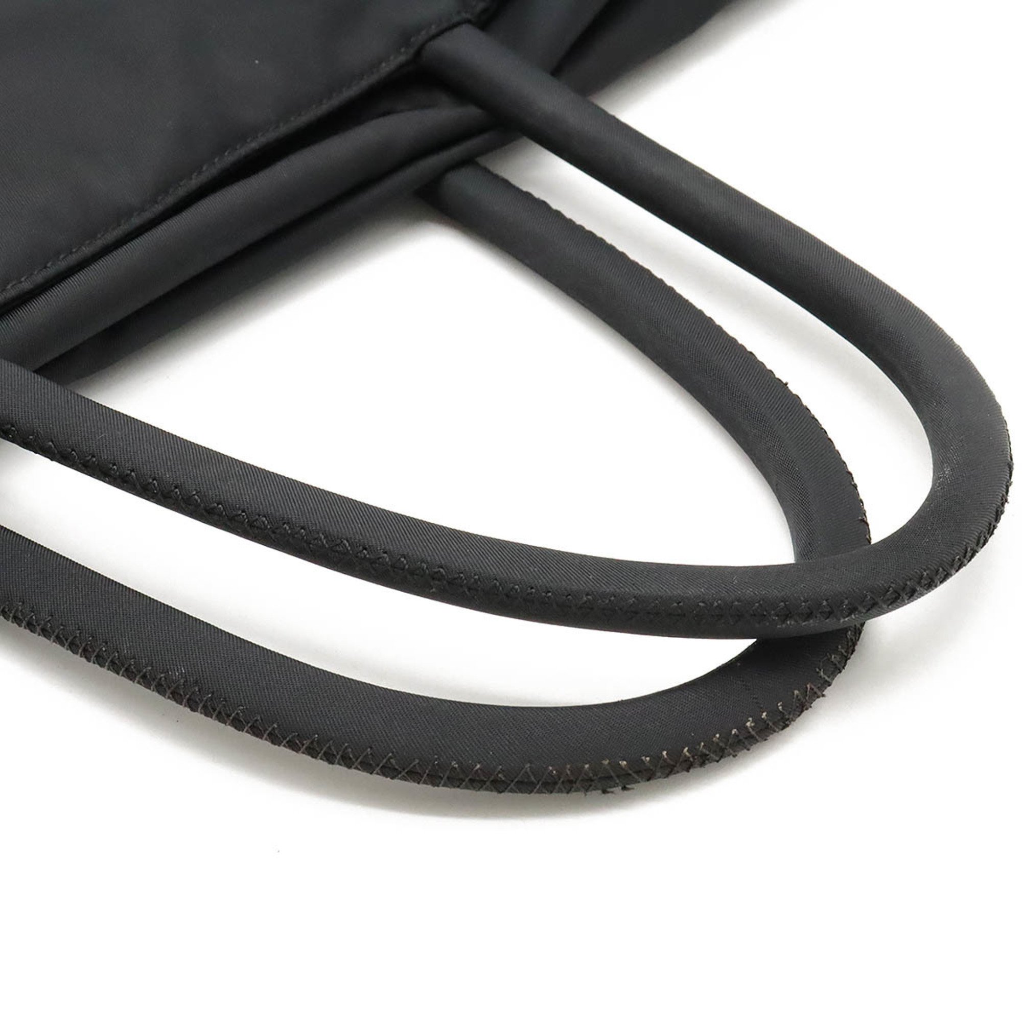 PRADA Prada Tote Bag Handbag Nylon NERO Black