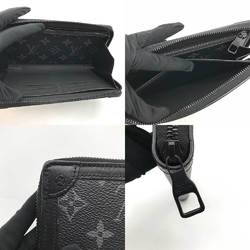 Louis Vuitton Trunk Zippy Wallet Monogram Eclipse LOUIS VUITTON Black Men's