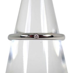 TIFFANY Pt950 diamond stacking band ring size 7