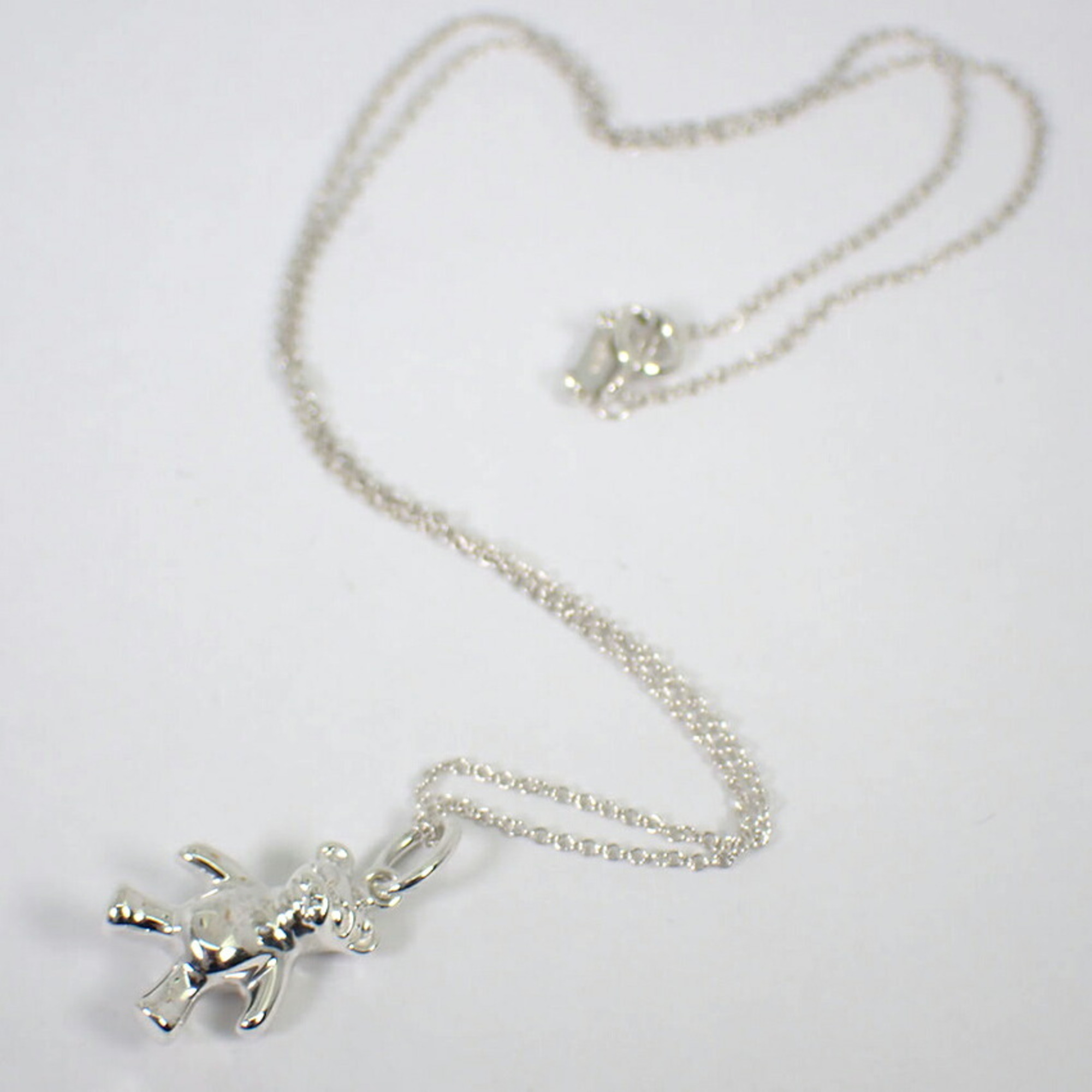 TIFFANY Tiffany 925 Bear Pendant Necklace