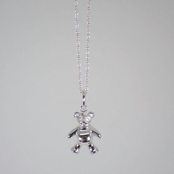 TIFFANY Tiffany 925 Bear Pendant Necklace