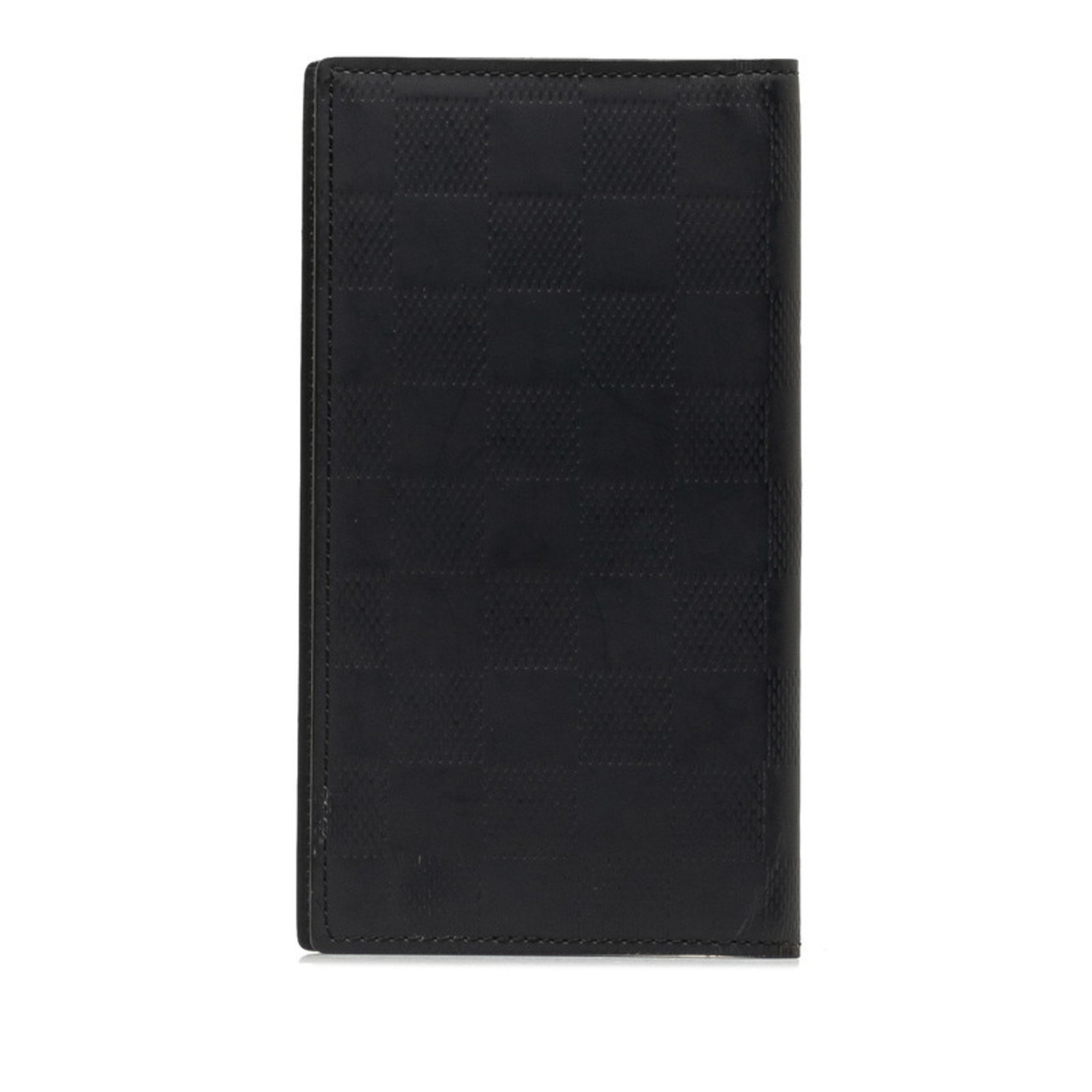 Louis Vuitton Damier Infini Agenda Posh Notebook Cover Black Leather Women's LOUIS VUITTON