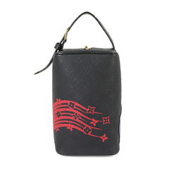 Louis Vuitton LOUIS VUITTON Monogram LVXNBA Cloakroom Drop Kit Hand Bag Leather Black RFID M58515 Dopp