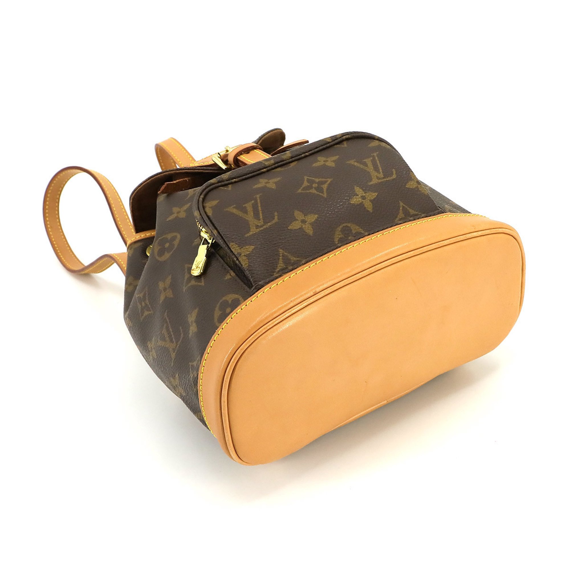 Louis Vuitton Monogram Montsouris Backpack Brown M51137 Mini