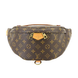 Louis Vuitton LOUIS VUITTON Monogram Bumbag Body Bag Brown M43644 RFID Gold Hardware