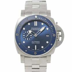 PANERAI Submersible Blue Notte PAM02068 Men's Watch Date Dial Automatic Winding