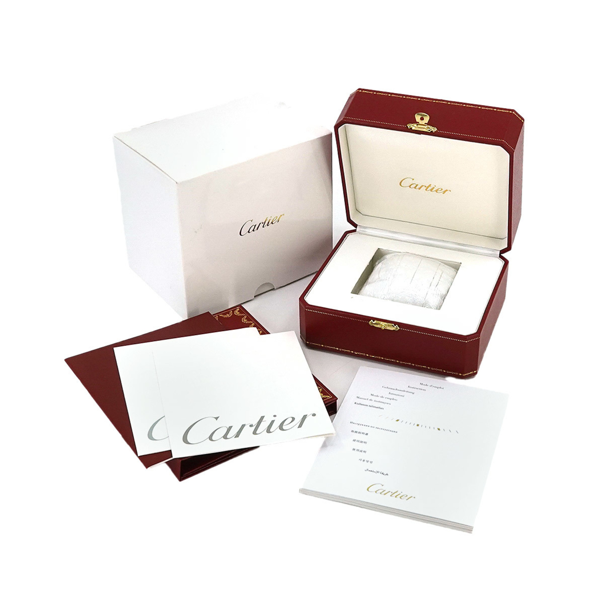 Cartier Must 21 Vantian W10110T2 Boys' Watch Silver Dial Quartz Must21