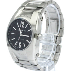 Polished BVLGARI Ergon Stainless Steel Automatic Mid Size Watch EG35S BF570454