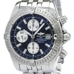 Polished BREITLING Chronomat Evolution Steel Automatic Watch A13356 BF570438