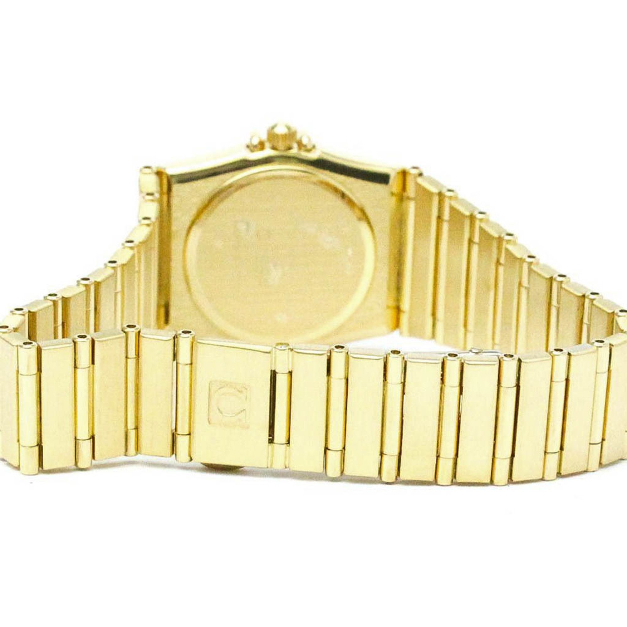 OMEGA Constellation Diamond Lapis Lazuli 18K Gold Ladies Watch 895.1081 BF570014