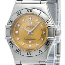 Polished OMEGA Constellation Cindy Crawford Diamond Watch 1564.65 BF570423