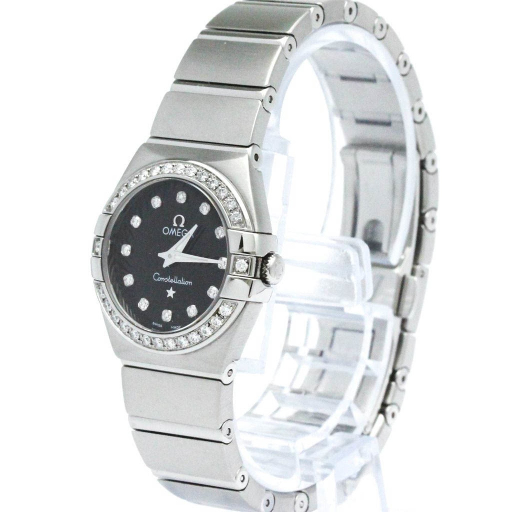 Polished OMEGA Constellation Blush Diamond Watch 123.15.24.60.51.001 BF570445