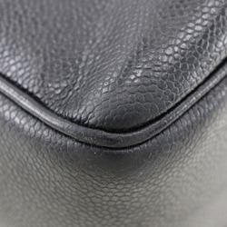 CHANEL COCO Mark Tote Bag Caviar Skin Snap Button Women's I120824003