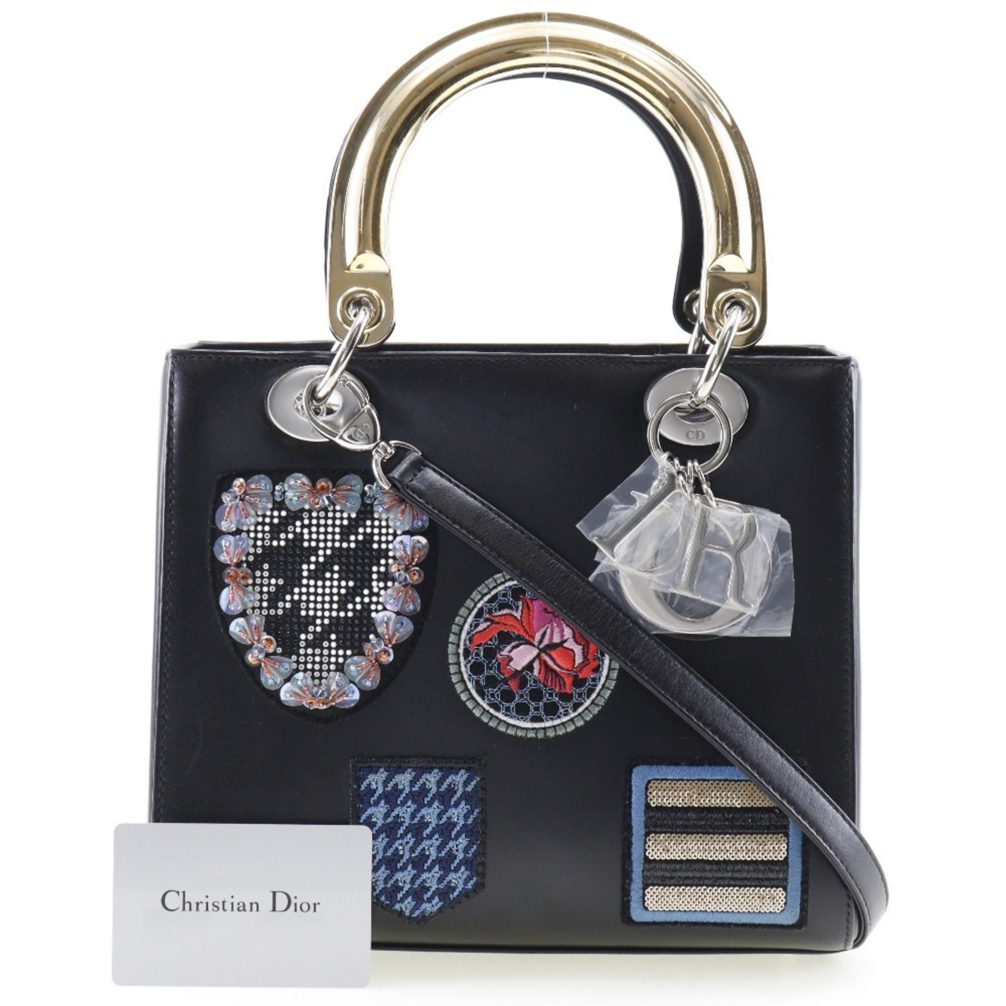 Christian Dior Lady handbag calf A5 women's I131824068