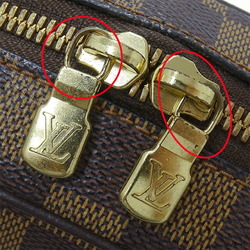 Louis Vuitton Damier Women's Handbag Saria Brown N51286 Compact for Outings