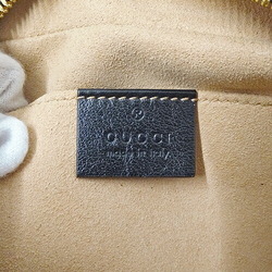 Gucci GUCCI Bag Women's Shoulder GG Marmont Canvas Brown Black Compact