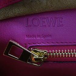 LOEWE Women's Bag Handbag Shoulder 2way Leather Amazona 28 Pink