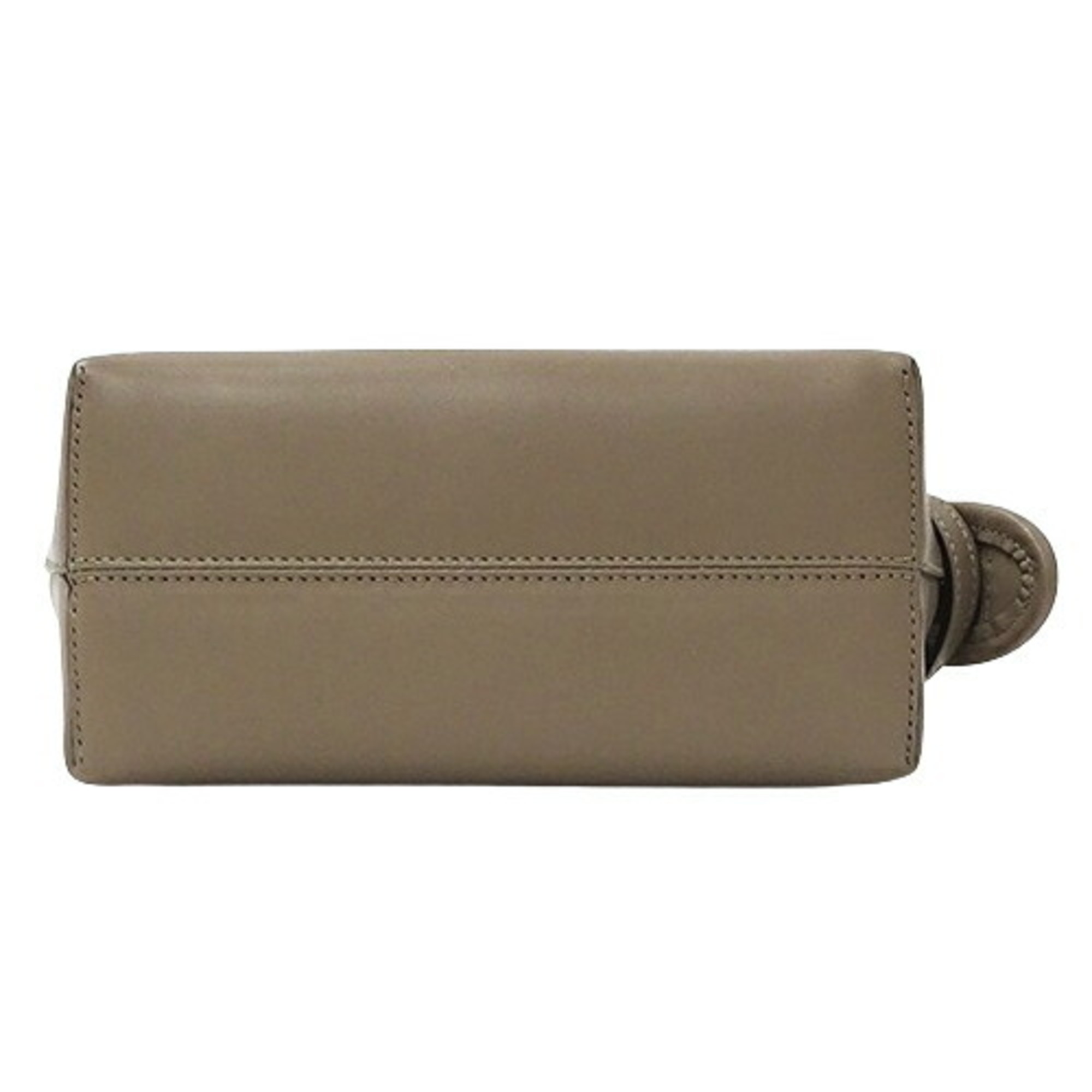 FENDI Bag Women's Handbag Shoulder 2way Leather By the Way Greige 8BS067 Beige Compact Micro