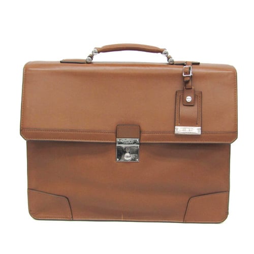 Tumi Dorilton Slim Flap 93231UM Men's Leather Briefcase Brown