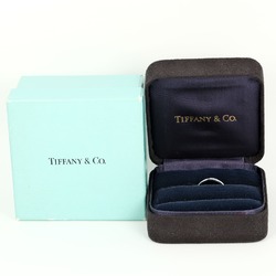 Tiffany & Co. Forever Size 9 Ring Classic Band 2mm Pt950 Platinum 3P Diamond Approx. 3.2g I132124004