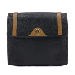 Christian Dior Shoulder Bag Leather Snap Button Women's I120824007