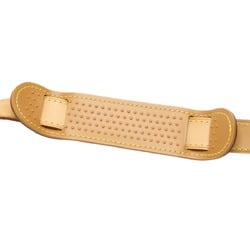 LOUIS VUITTON Shoulder Strap for Bags Tanned Leather Beige LV