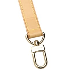 LOUIS VUITTON Shoulder Strap for Bags Tanned Leather Beige LV