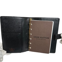 Louis Vuitton Epi Agenda PM Notebook Cover, Leather R20052, Black, LV