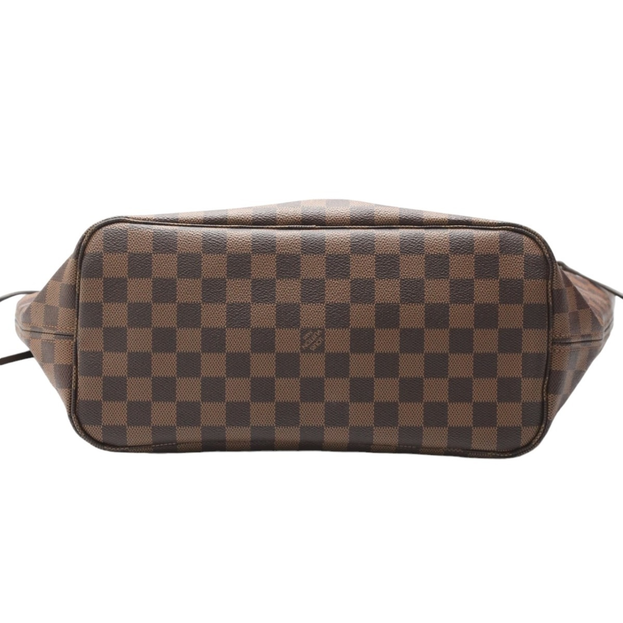 Louis Vuitton LOUIS VUITTON Tote Bag Neverfull MM Damier Canvas N41358 Brown LV