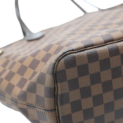 Louis Vuitton LOUIS VUITTON Tote Bag Neverfull MM Damier Canvas N41358 Brown LV