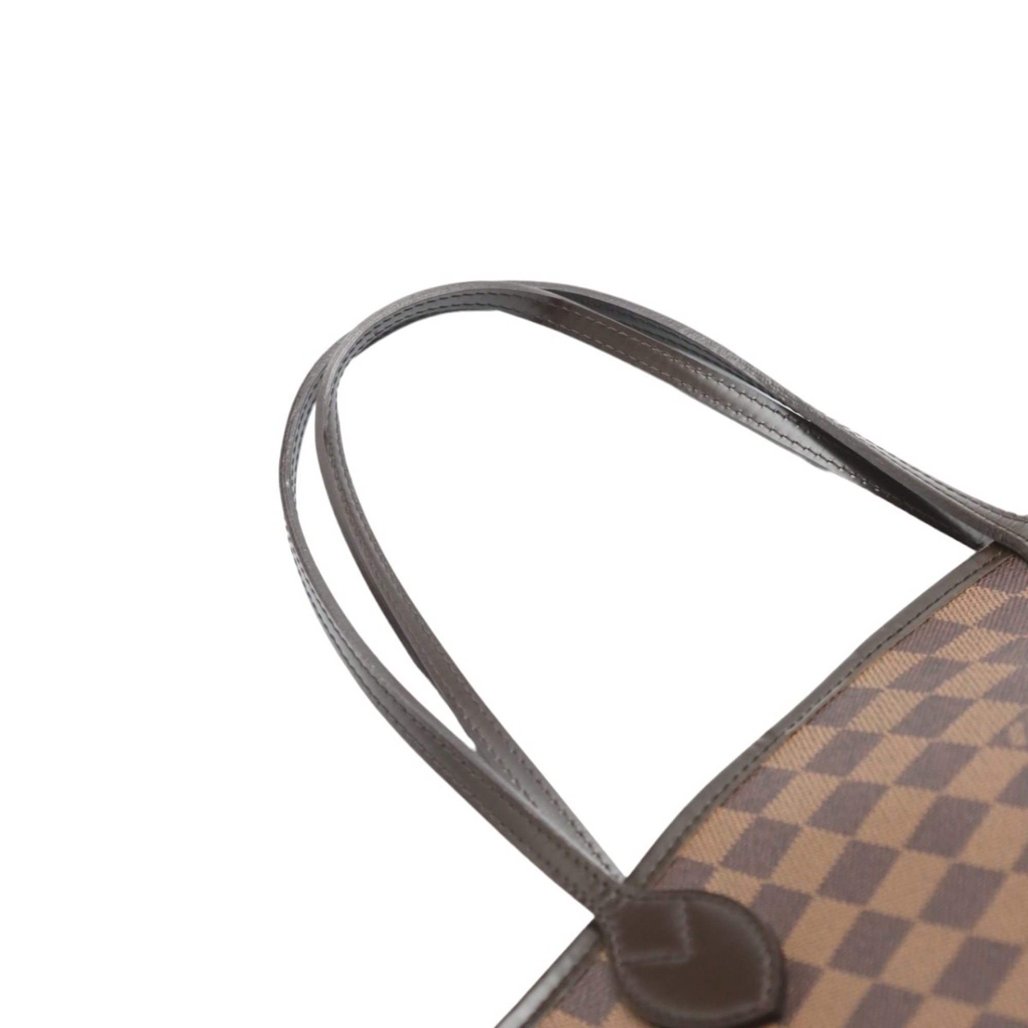 Louis Vuitton LOUIS VUITTON Tote Bag Neverfull MM Damier Canvas N41358 Brown LV