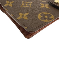 Louis Vuitton LOUIS VUITTON Notebook Cover Case Monogram Agenda PM Canvas R20005 Brown LV