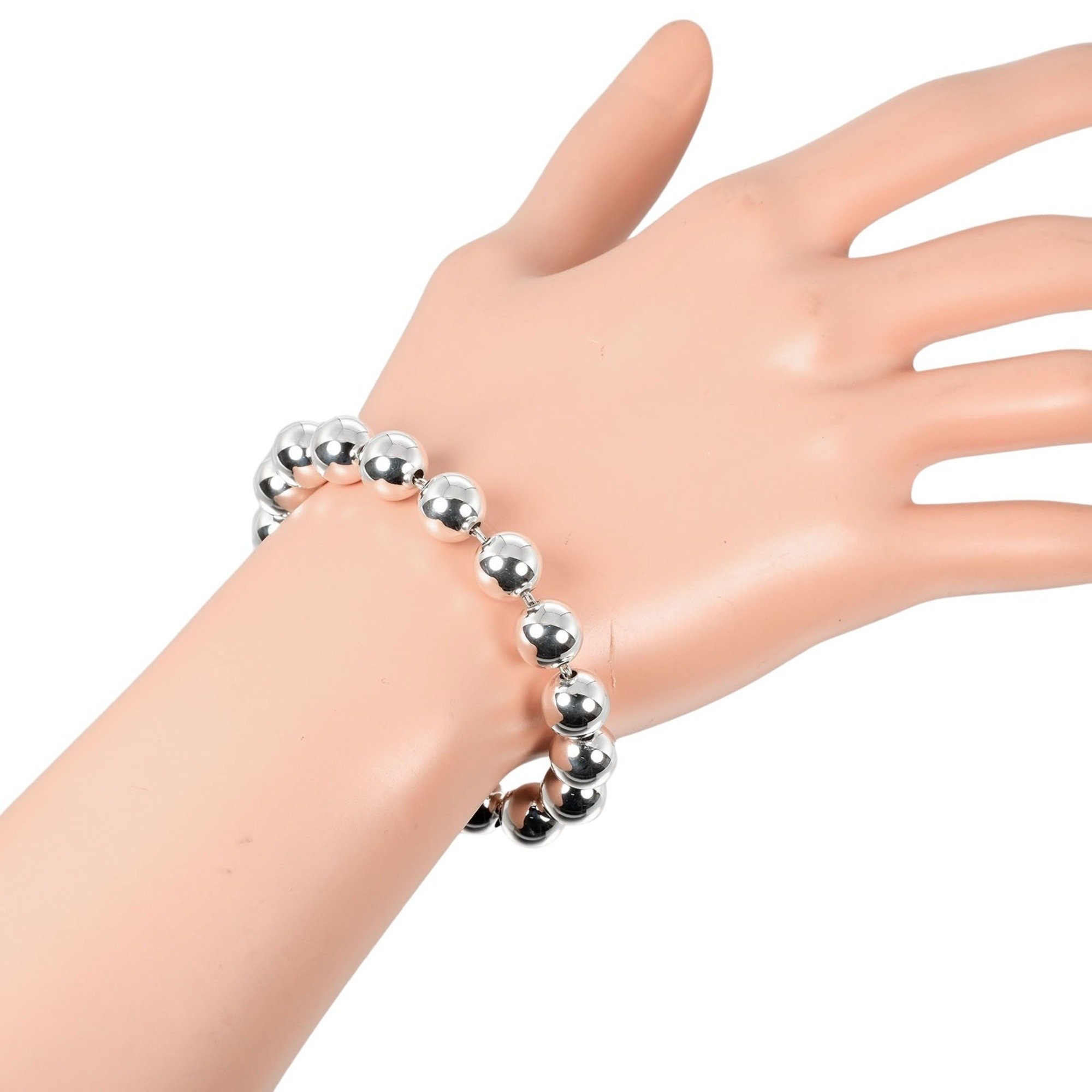 Tiffany & Co. Hardware Ball Bracelet, 16cm wrist size, 925 silver, approx. 17.45g I132724018