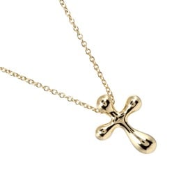 Tiffany & Co. Small Cross Necklace, 18K Yellow Gold, approx. 3.71g, I132124041