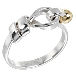 Tiffany & Co. Love Knot Ring, Size 8, 925 Silver, 18K Yellow Gold, Approx. 0.9 oz (2.62 g), I132724008